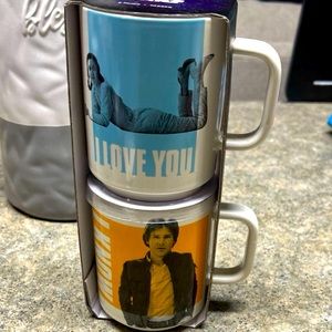 Princess Leia & Han Solo Mugs
